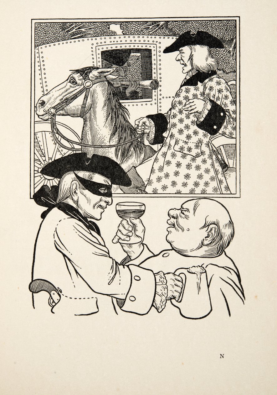 Vecchie abitudini, da Cento aneddoti di animali, pub. 1924 da Percy J. Billingshurst