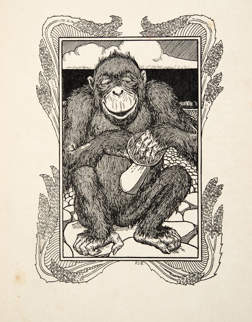 Apertura delle ostriche, da Cento aneddoti di animali, pub. 1924 da Percy J. Billingshurst