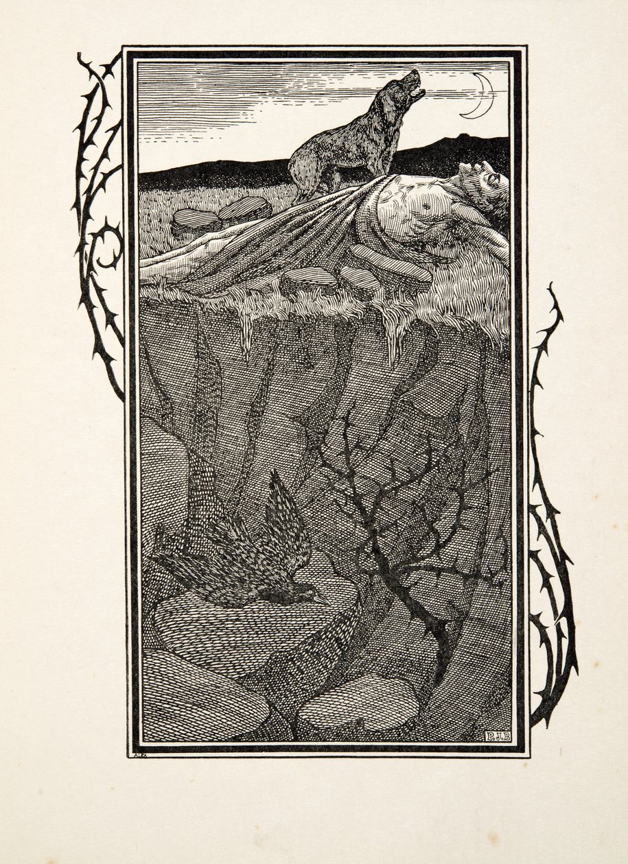 Sabino e il suo cane, da A Hundred Anecdotes of Animals, pub. 1924 da Percy J. Billingshurst