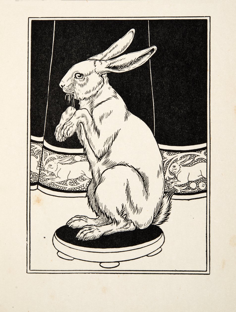 Lepri addomesticate, da Cento aneddoti di animali, pub. 1924 da Percy J. Billingshurst