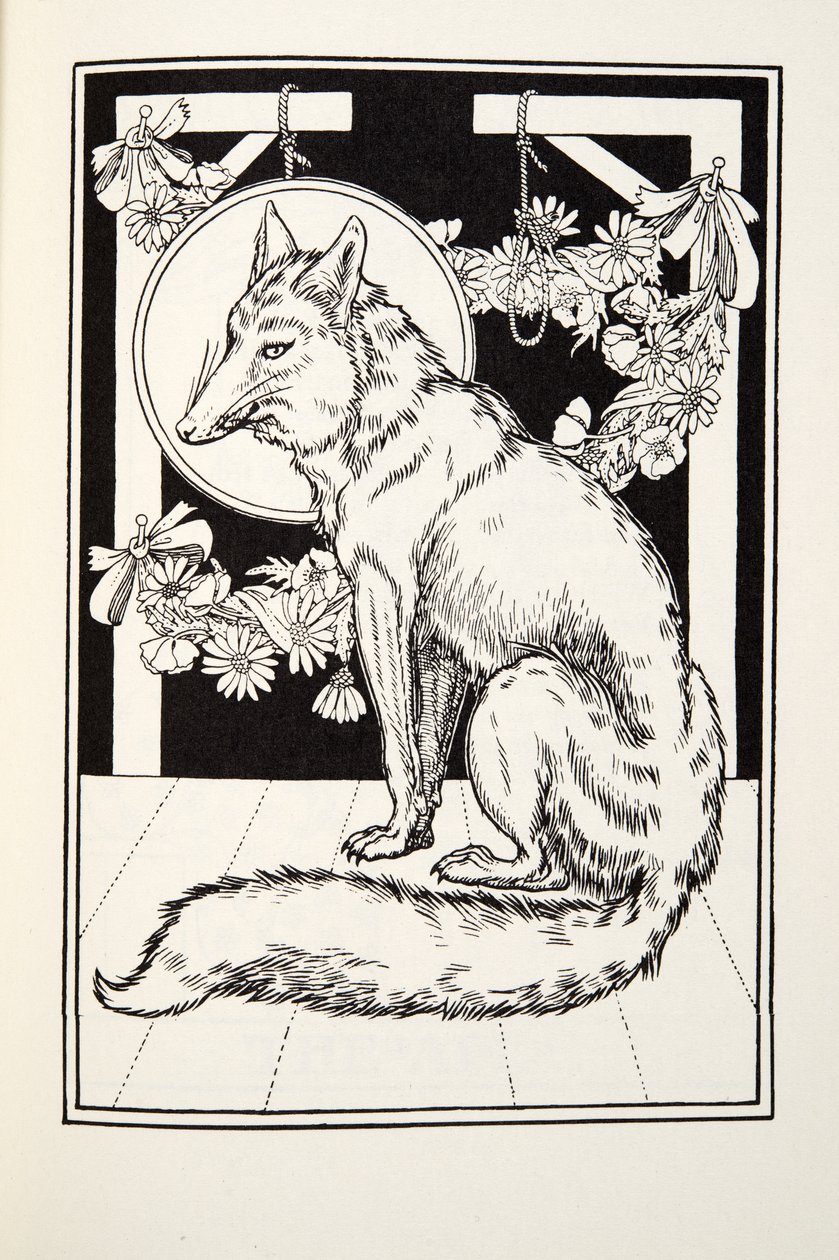 La volpe, dalle Favole di Fontaine da Percy J. Billingshurst
