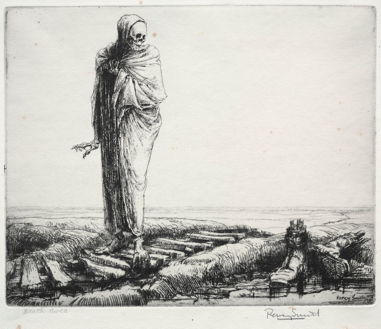 Danza della Morte: La Morte Ammirata da Percy John Delf Smith