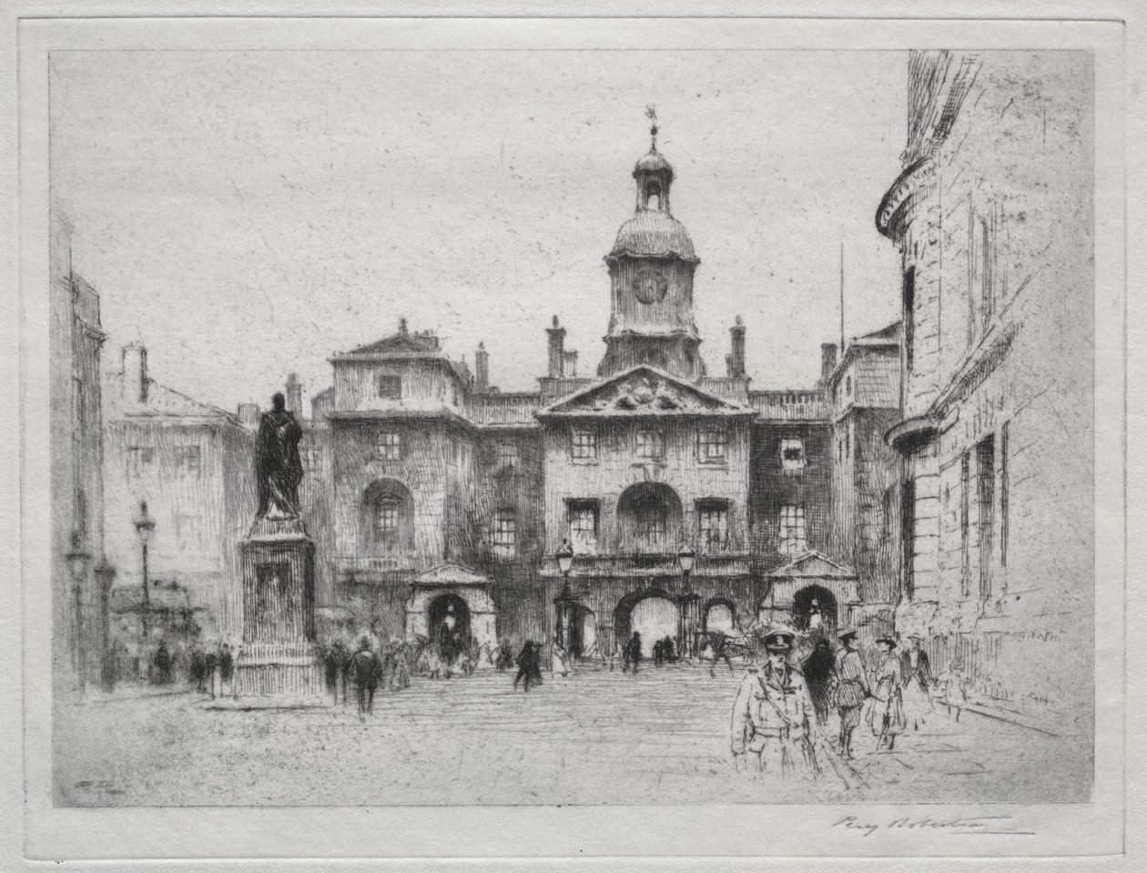 Horse Guards, Whitehall da Percy Robertson