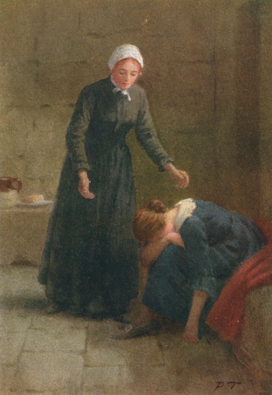 Illustrazione per Adam Bede di George Eliot (litografia a colori) da Percy Tarrant