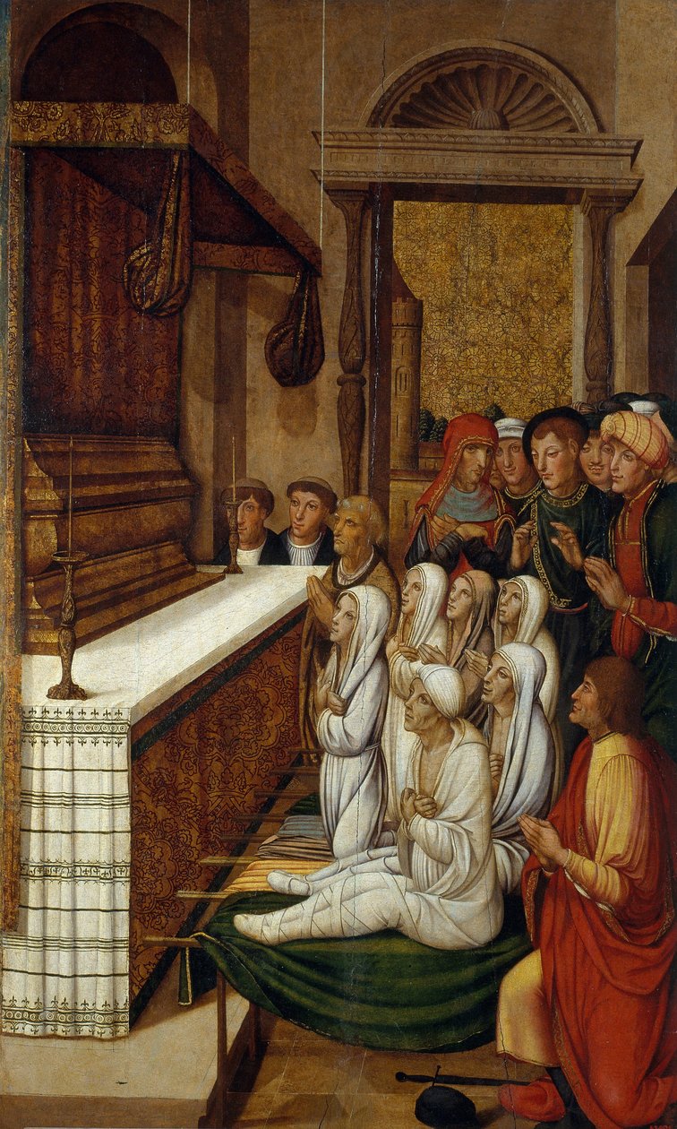 Sei resurrezioni davanti alle reliquie di San Stefano da Pere Gascó