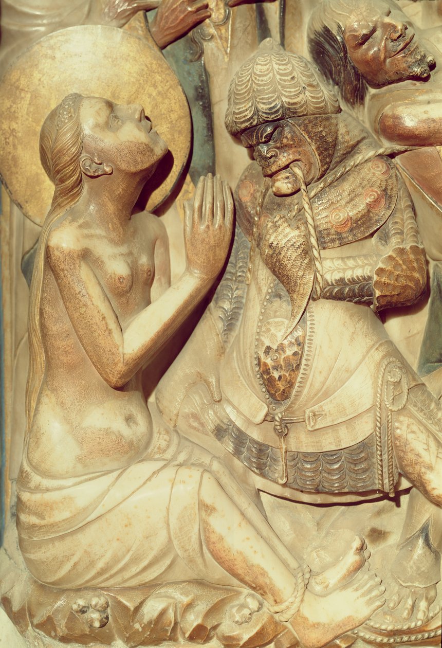 Il martirio di Santa Tecla, (dettaglio) dall