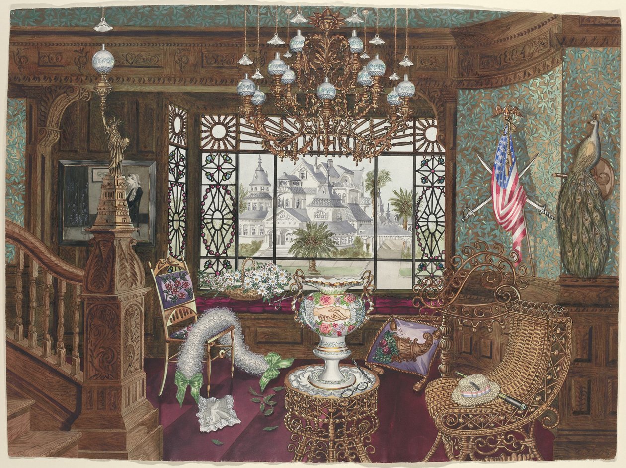 Nicchia della finestra, 1935-1942 da Perkins Harnly