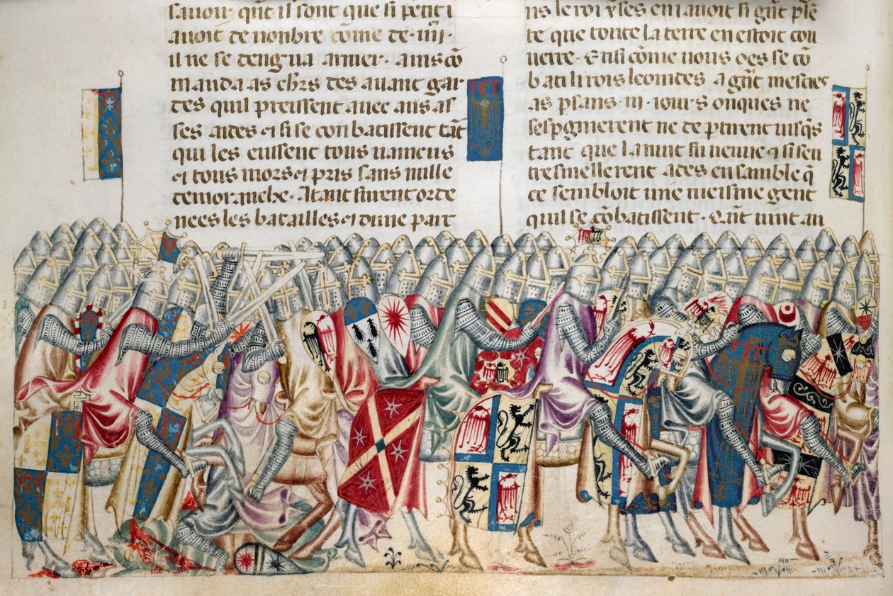 Spedizione di Serse, illustrazione da 