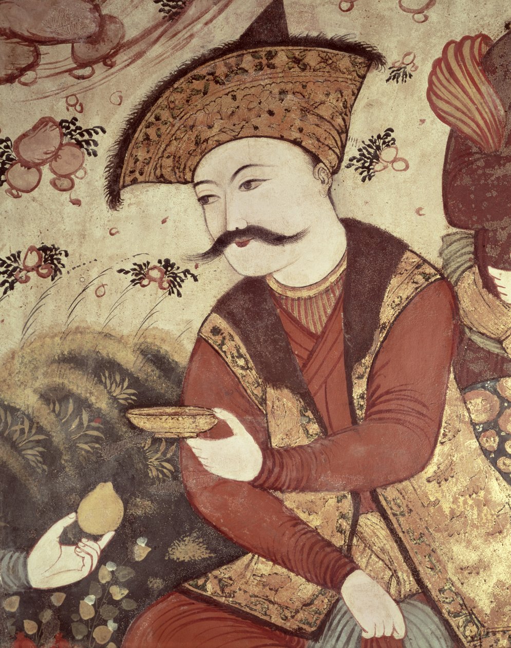 Shah Abbas I (1588-1629) (dettaglio) da Persian School