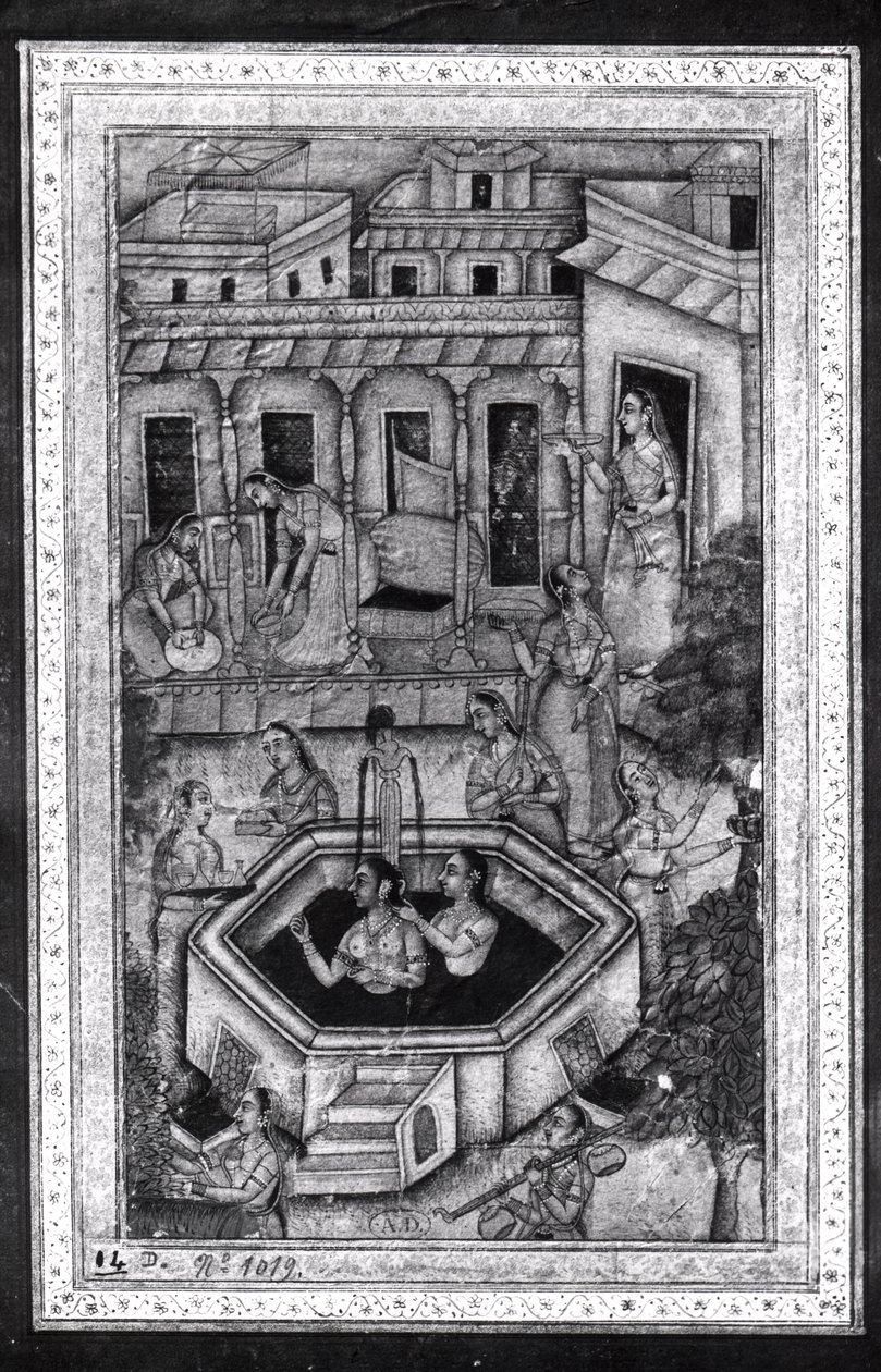 Donne che fanno il bagno da Persian School