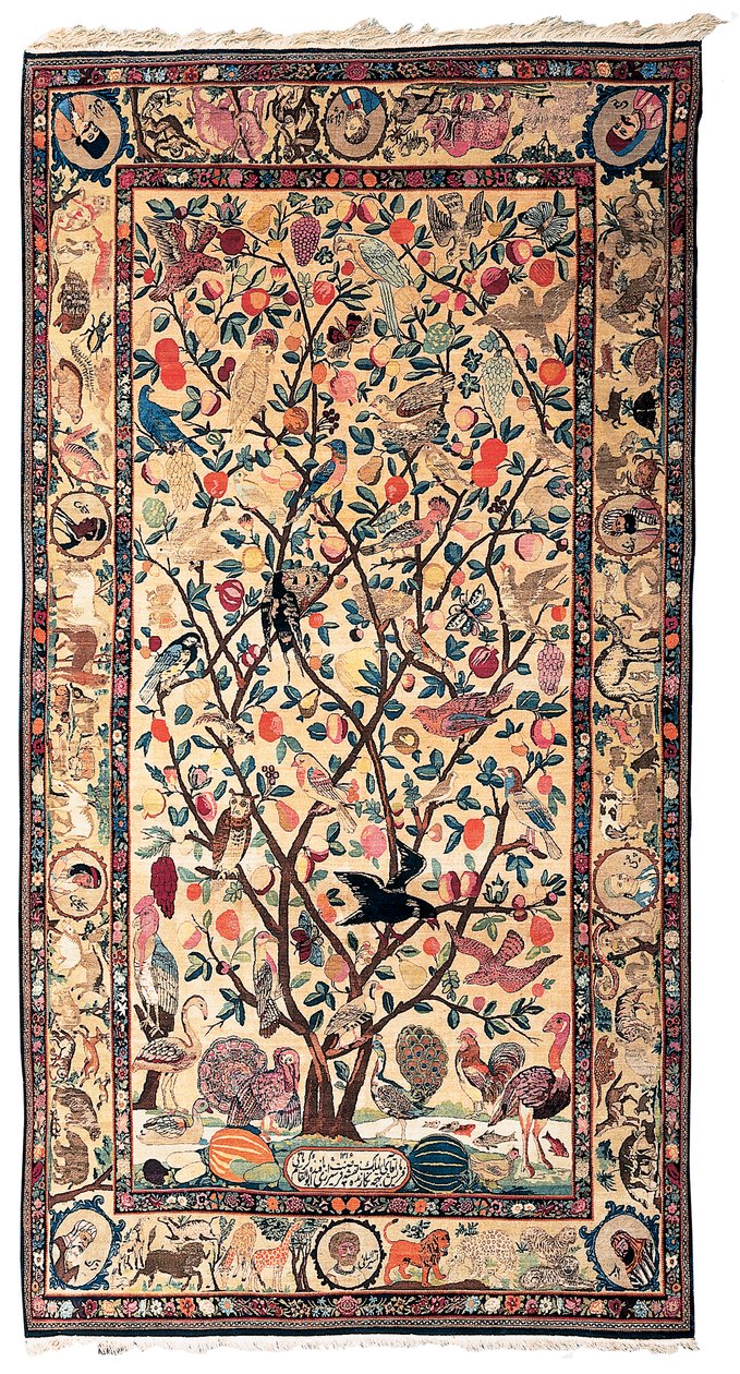 Un bel tappeto Kirman, 1898-99 da Persian School