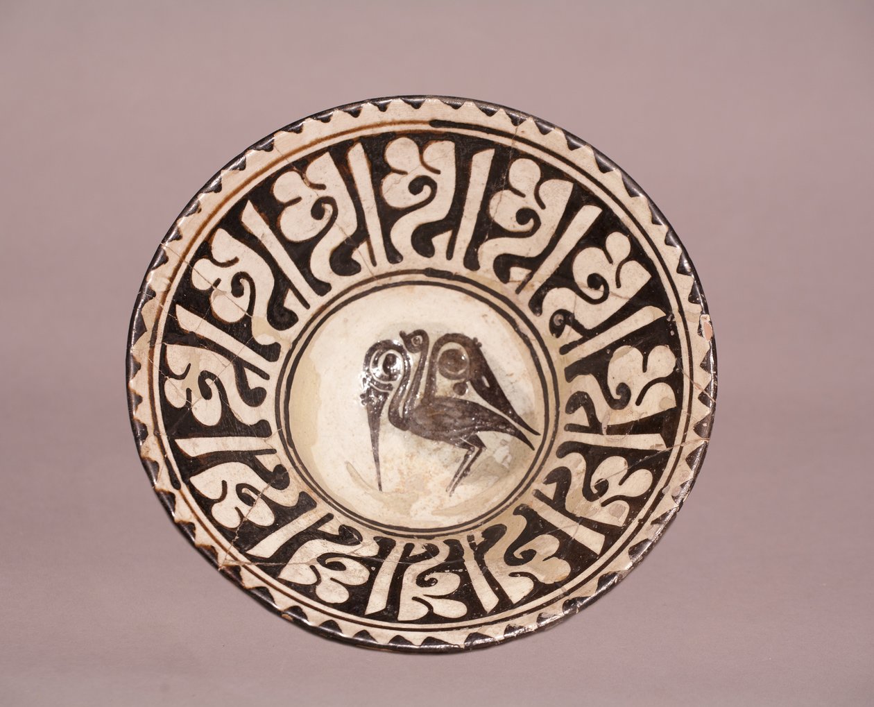 Ciotola (con disegno di uccello) da Persian School