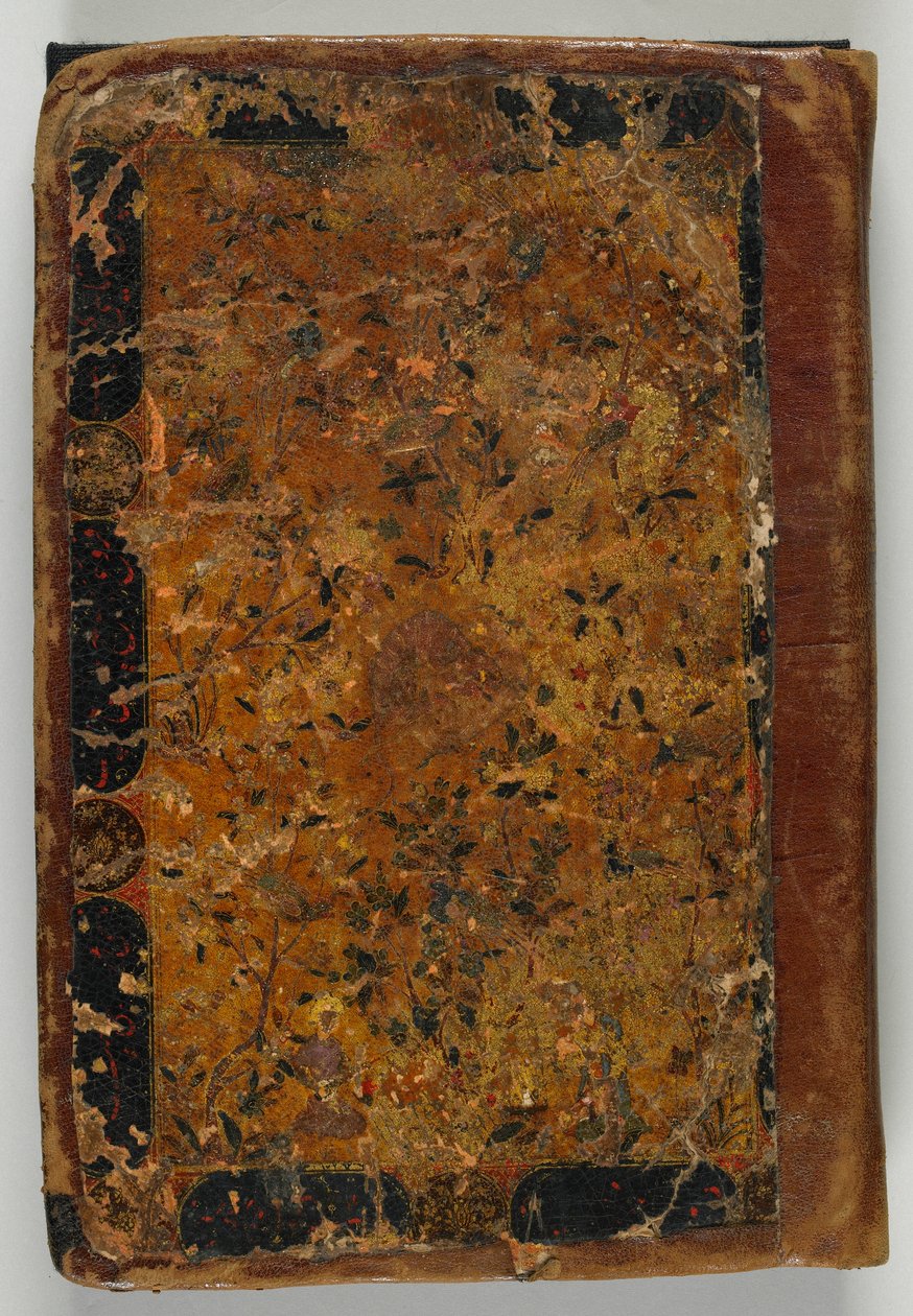 Rilegatura originale da S1986.44.1, probabilmente Tabriz, Iran, periodo Safavide, 1549-50 da Persian School