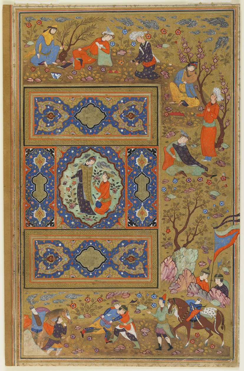 Coppia di amanti da Persian School
