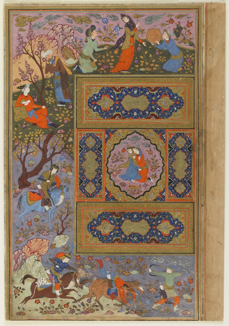 Coppia di amanti da Persian School
