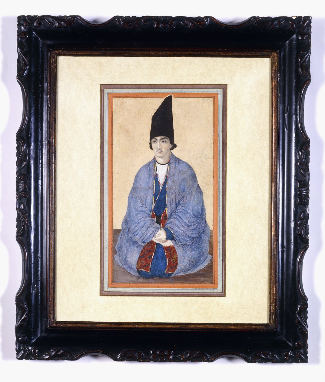 Ritratto di un Giovane Principe Qajar da Persian School