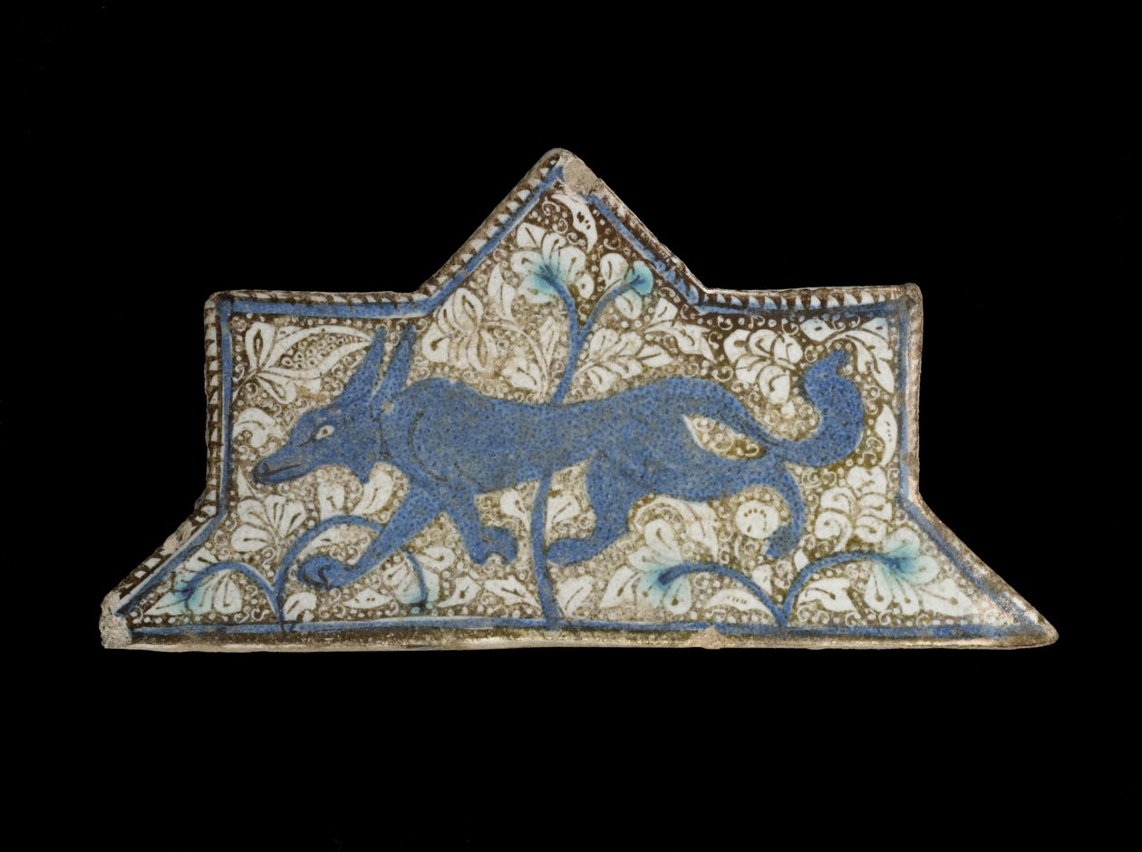 Piastrella, Iran, dinastia Il-Khanide, fine XIII-inizio XIV secolo da Persian School