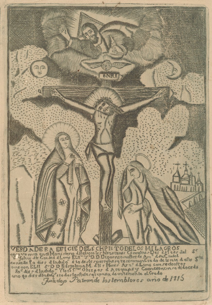 Crocifissione da Peruvian 19th Century