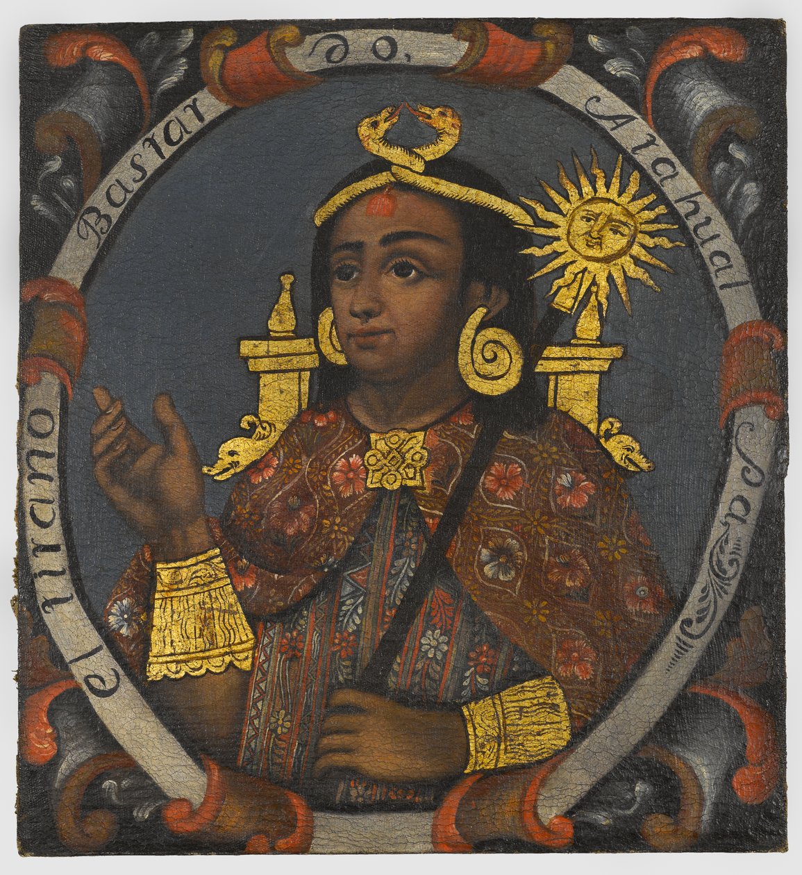 Atahualpa, 14º e ultimo re Inca da Peruvian School