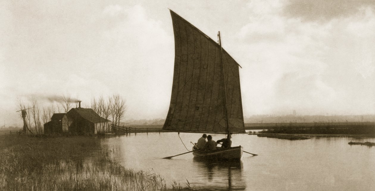 Il vecchio ordine e il nuovo, vita e paesaggio sui Norfolk Broads da Peter Emerson und Thomas Goodall
