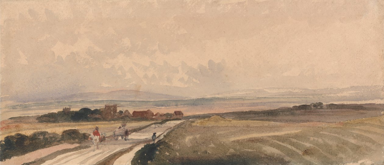 Una Strada dello Yorkshire da Peter de Wint
