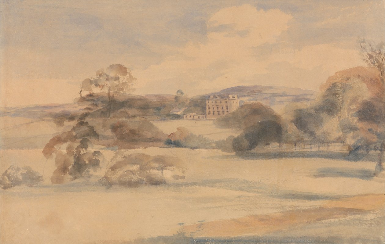 Paesaggio con Casa di Campagna da Peter de Wint