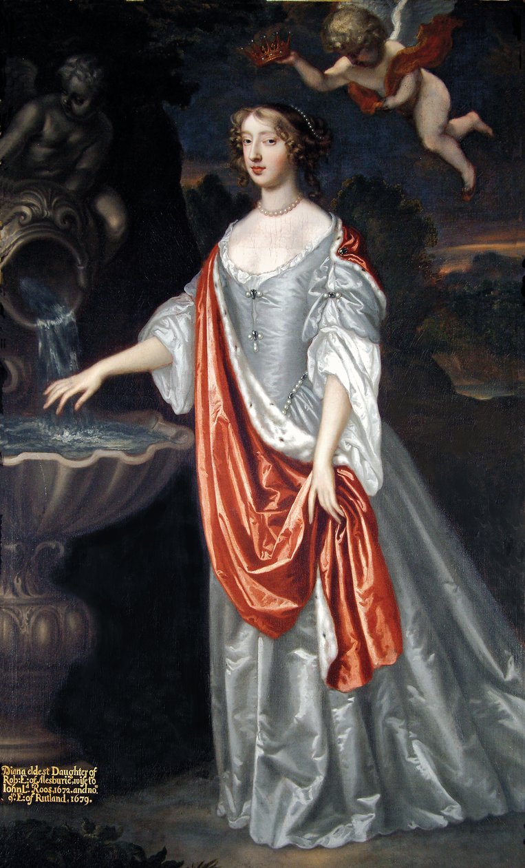 Diana Bruce, contessa di Rutland da Peter Lely