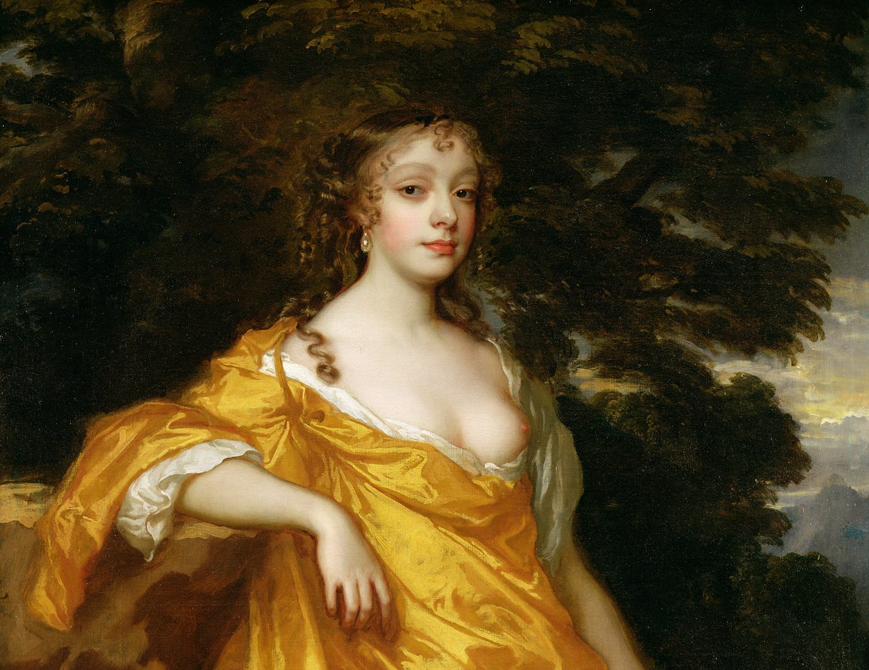 Diana Kirke, Contessa di Oxford (dettaglio) da Peter Lely