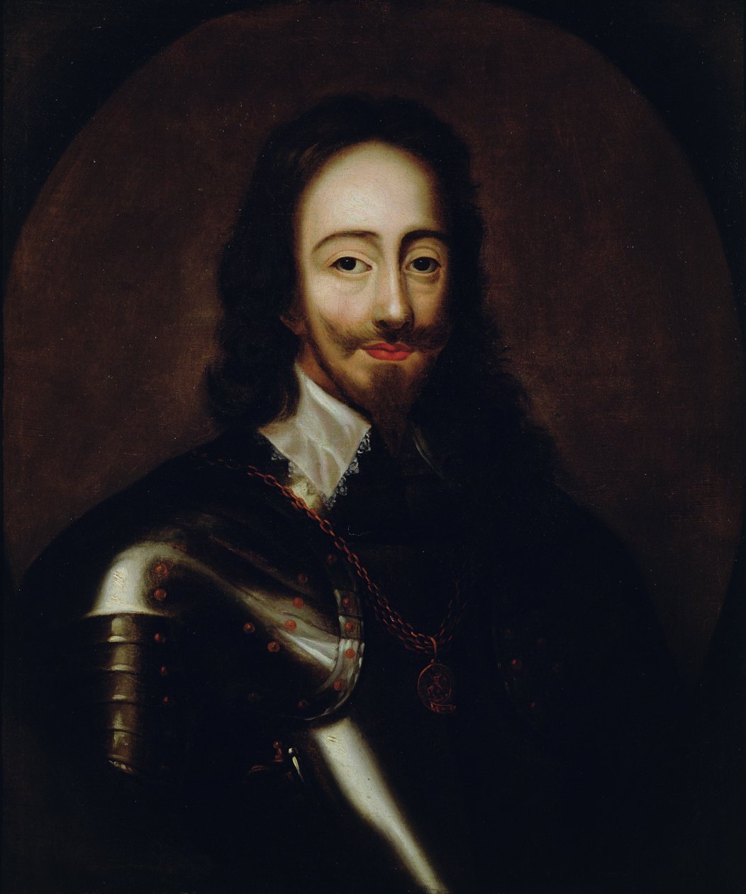 Ritratto di Carlo I in armatura, c.1670 da Peter Lely