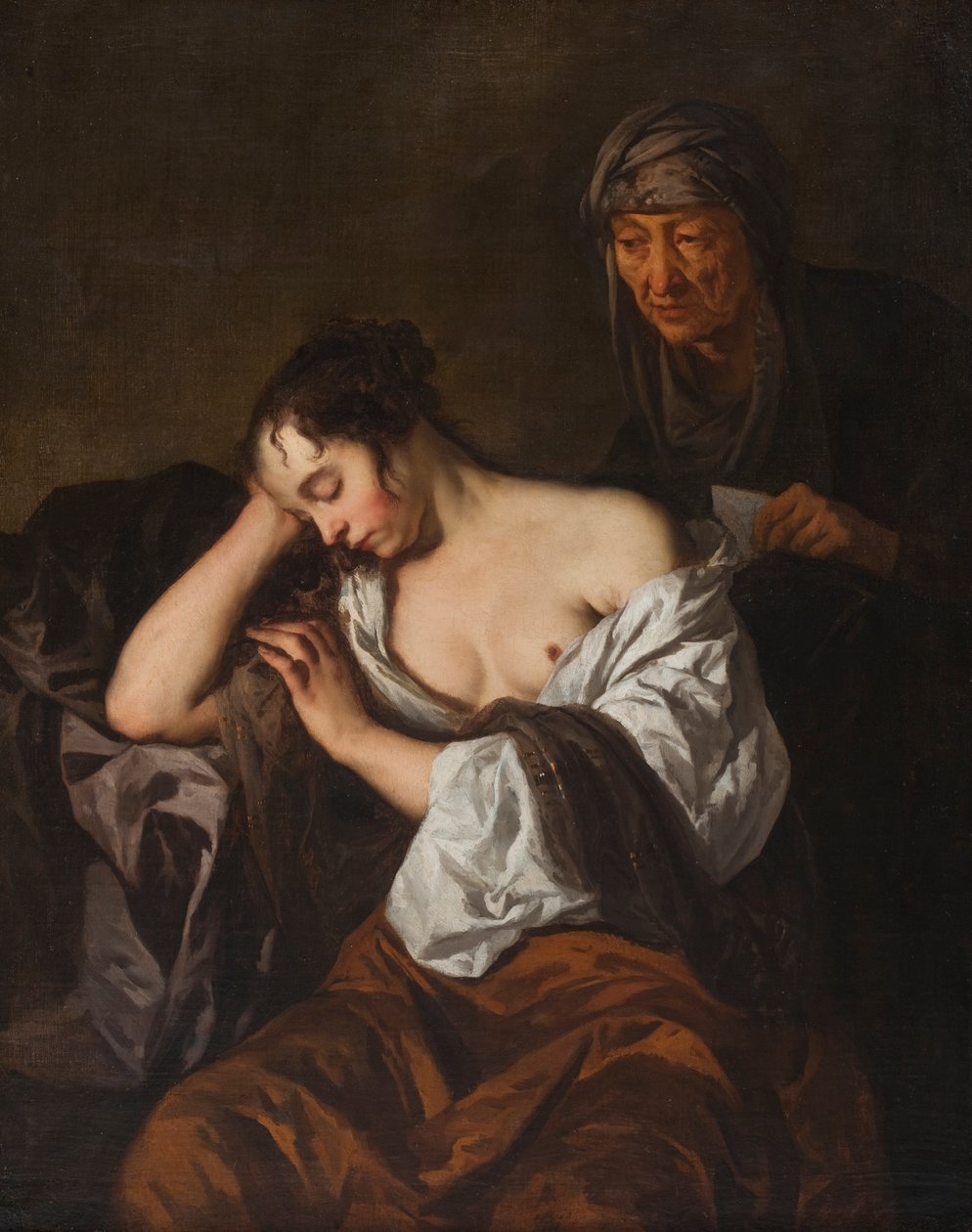La lettera, 1650-60 da Peter Lely