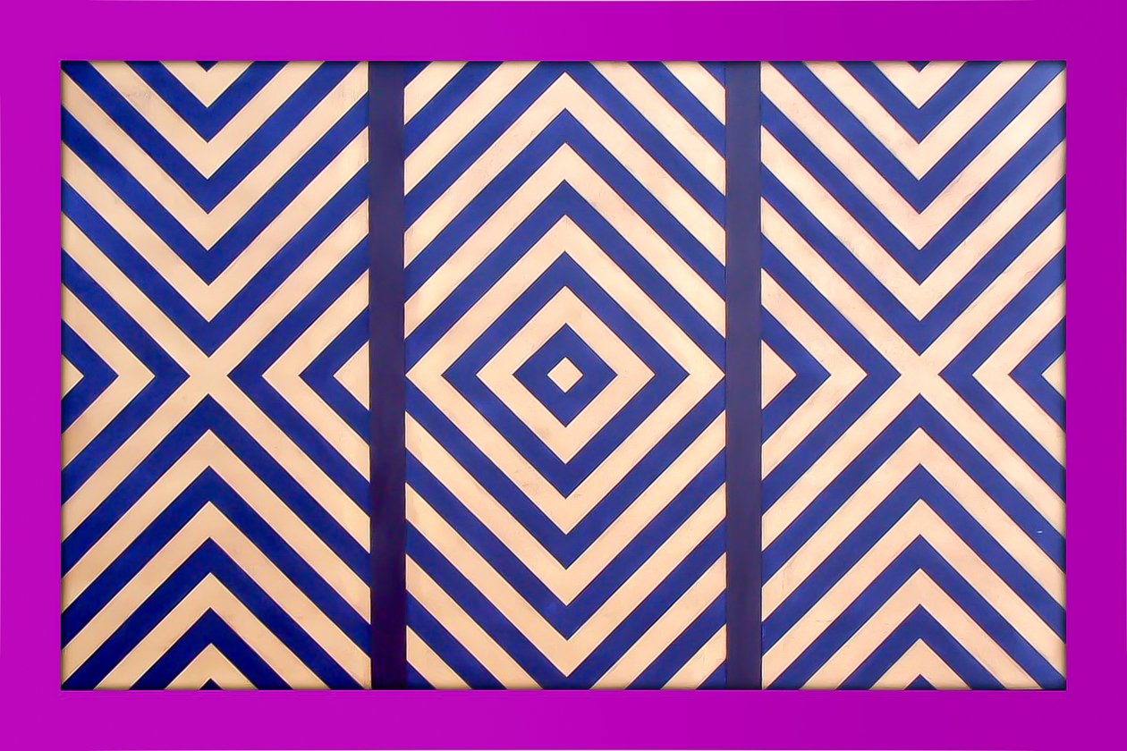 TRITTICO DIAGONALE POTENZIATO 2018 da Peter McClure