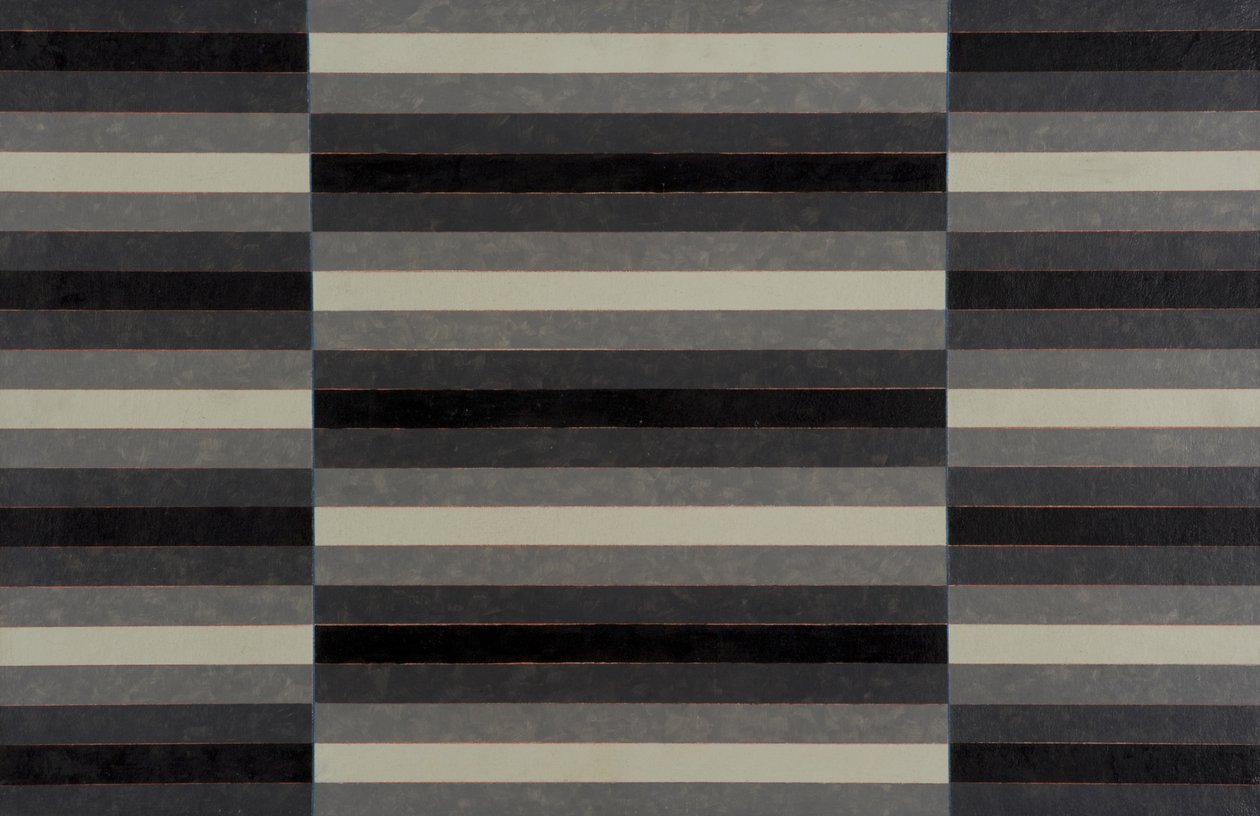 Trittico a strisce n.4, 2003 da Peter McClure