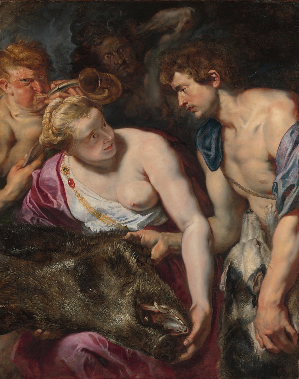 Atalanta e Meleagro, c.1616 da Peter Paul Rubens
