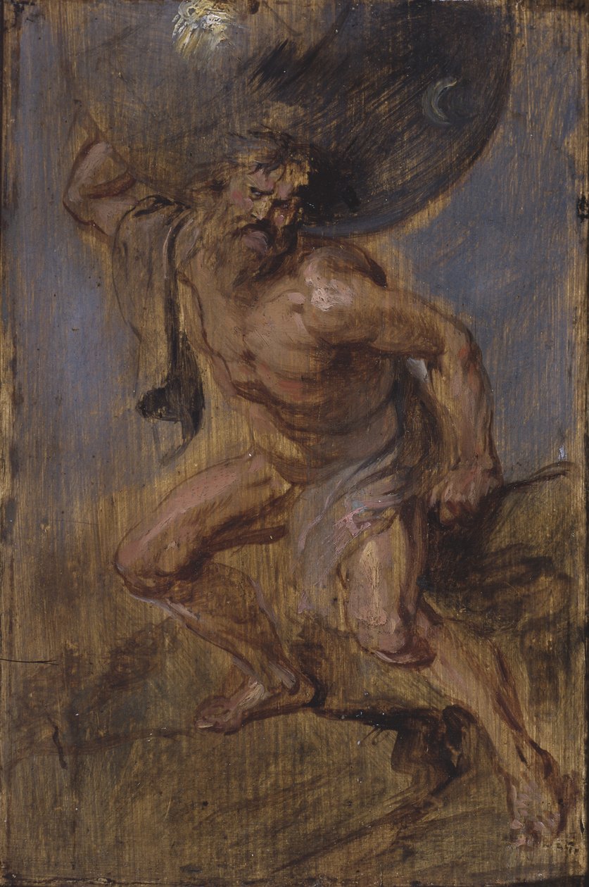 Atlante che sostiene i cieli da Peter Paul Rubens