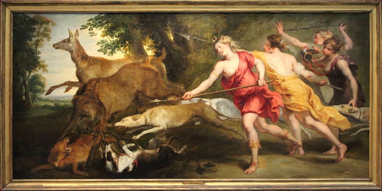 Diana cacciatrice e le sue ninfe da Peter Paul Rubens