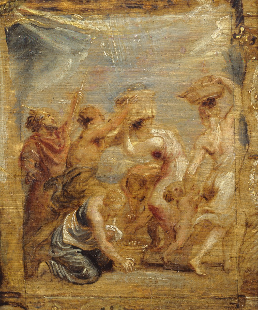 Israeliti che raccolgono la manna da Peter Paul Rubens