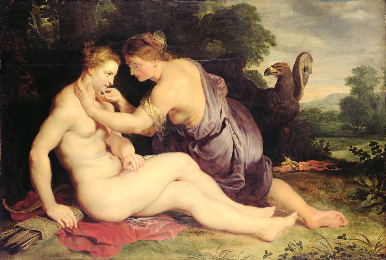 Giove e Callisto, 1613 da Peter Paul Rubens