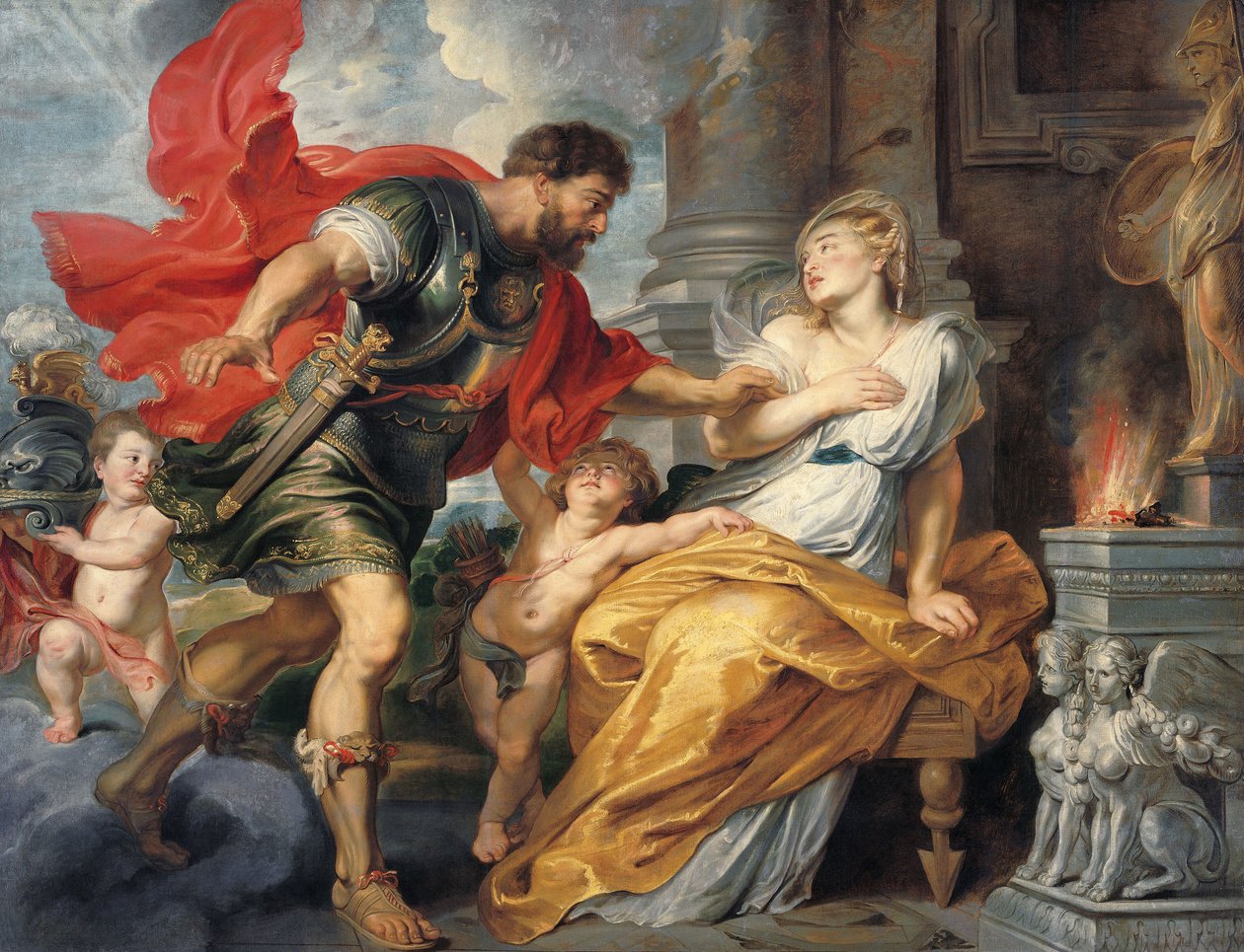 Marte e Rea Silvia da Peter Paul Rubens