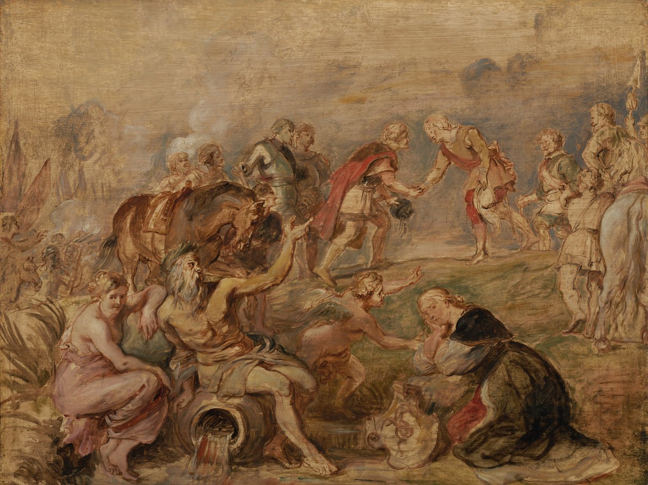 Incontro tra il re Ferdinando d