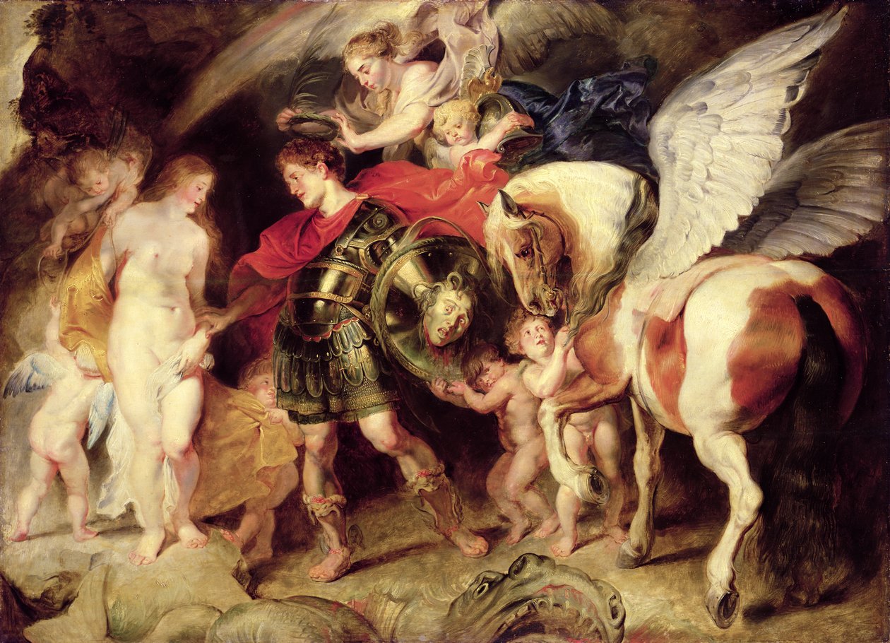 Perseo libera Andromeda da Peter Paul Rubens