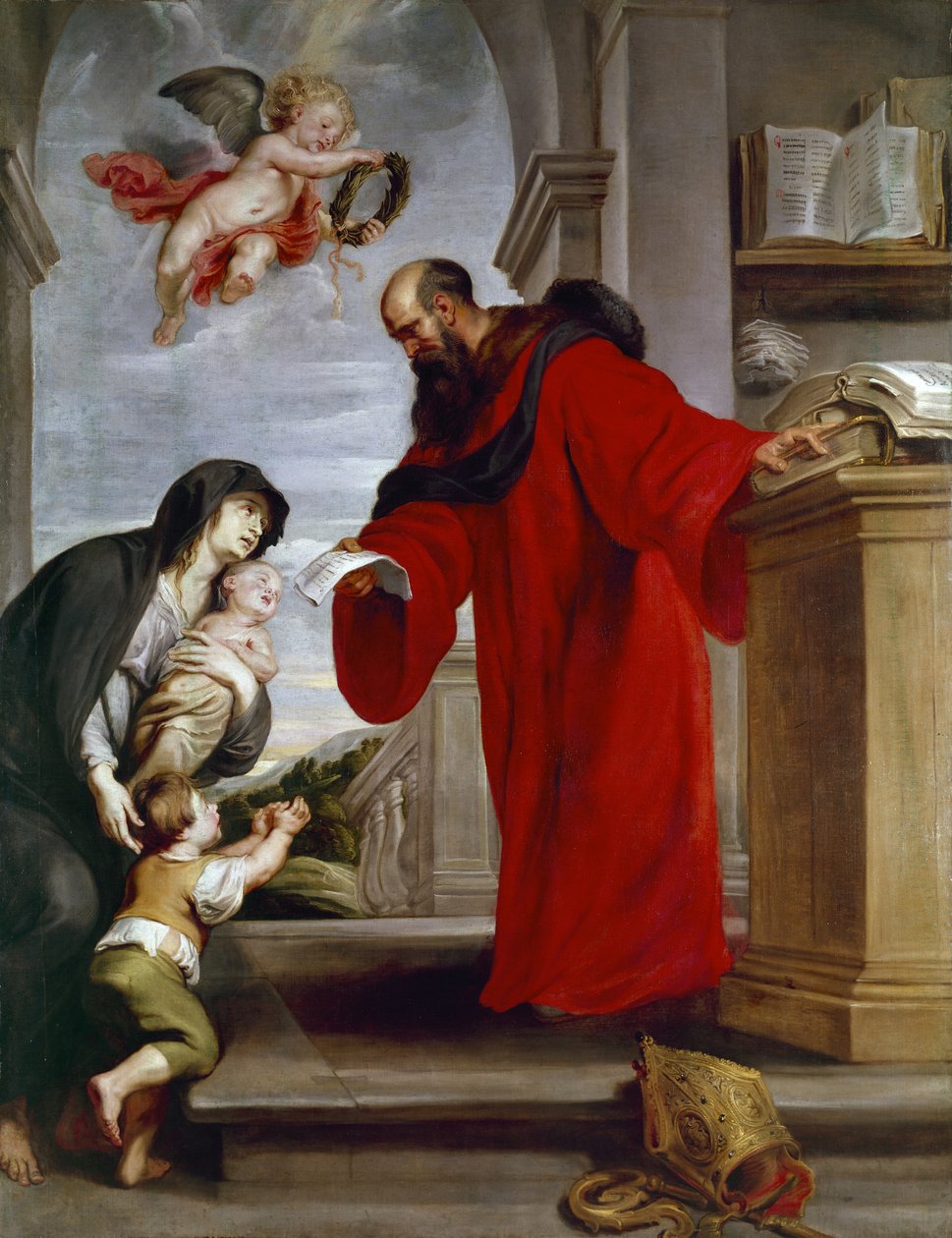 San Ivo di Tréguier da Peter Paul Rubens