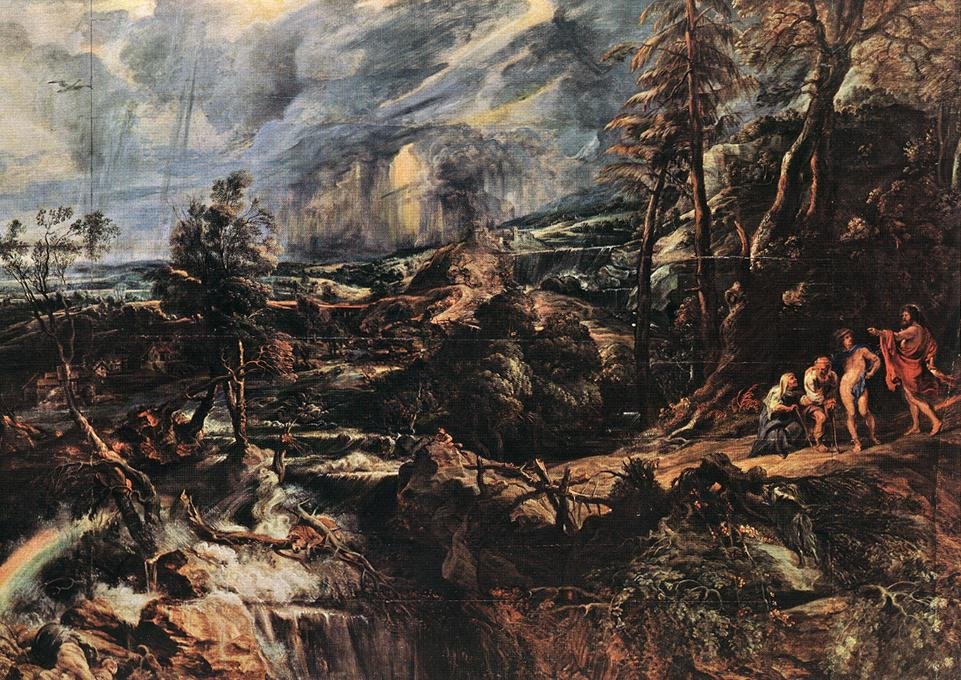 Paesaggio tempestoso da Peter Paul Rubens