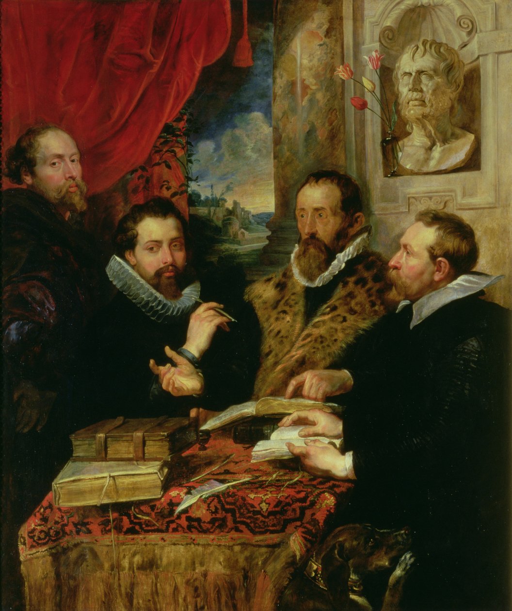 I Quattro Filosofi, c.1611-12 da Peter Paul Rubens