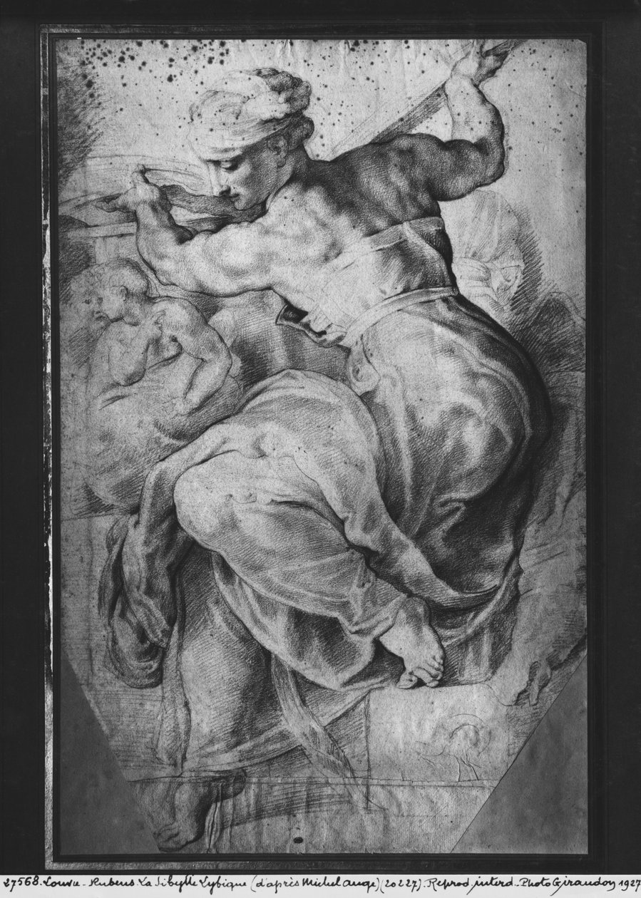 La Sibilla Libica, dopo Michelangelo Buonarroti da Peter Paul Rubens