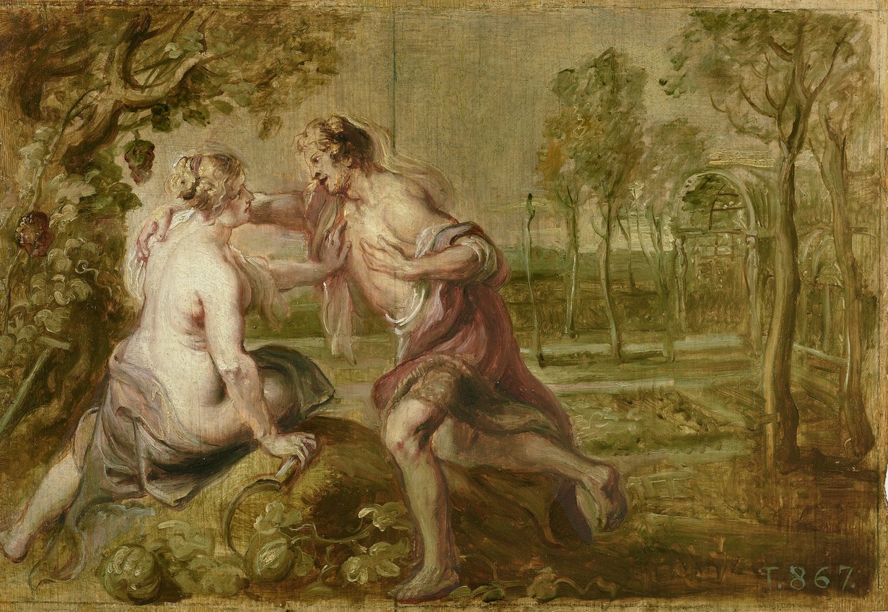Vertumno e Pomona da Peter Paul Rubens