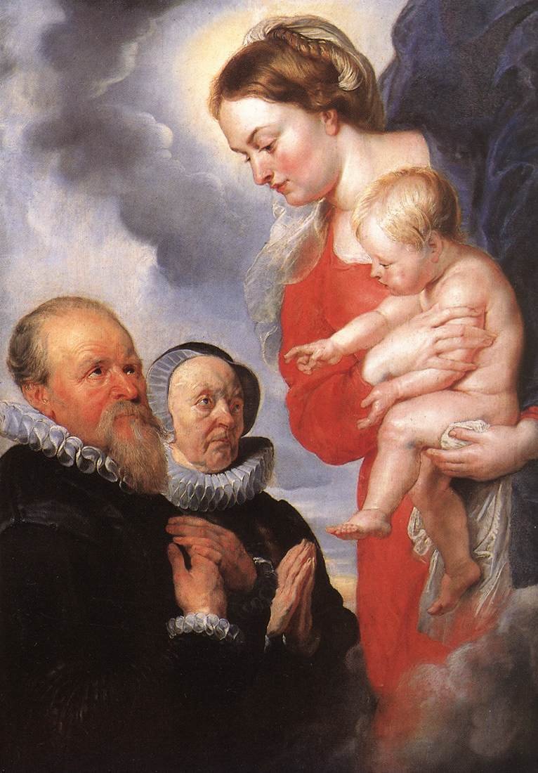 Vergine con Bambino da Peter Paul Rubens