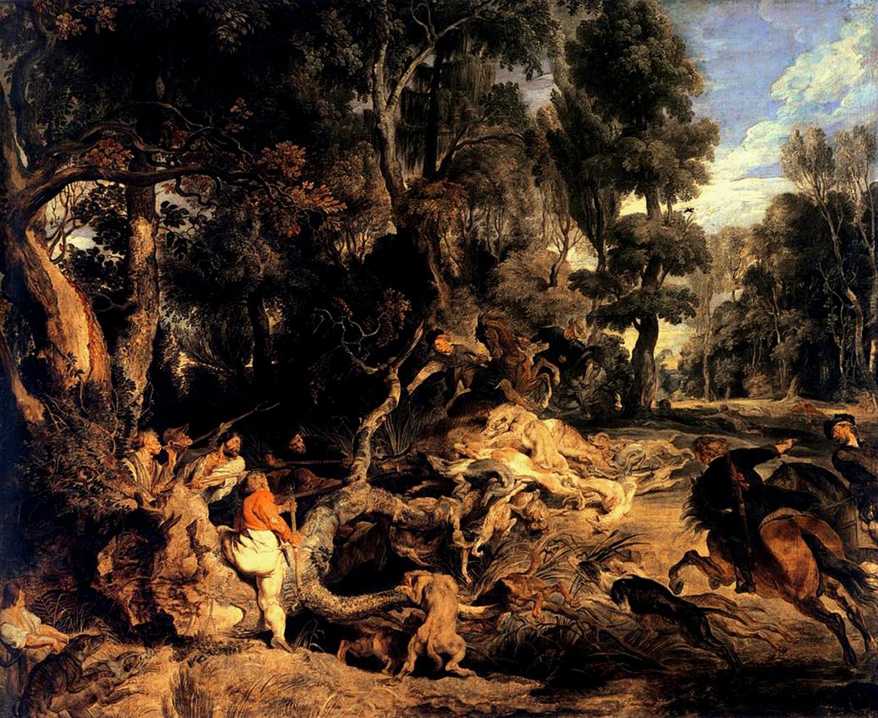 Caccia al cinghiale da Peter Paul Rubens