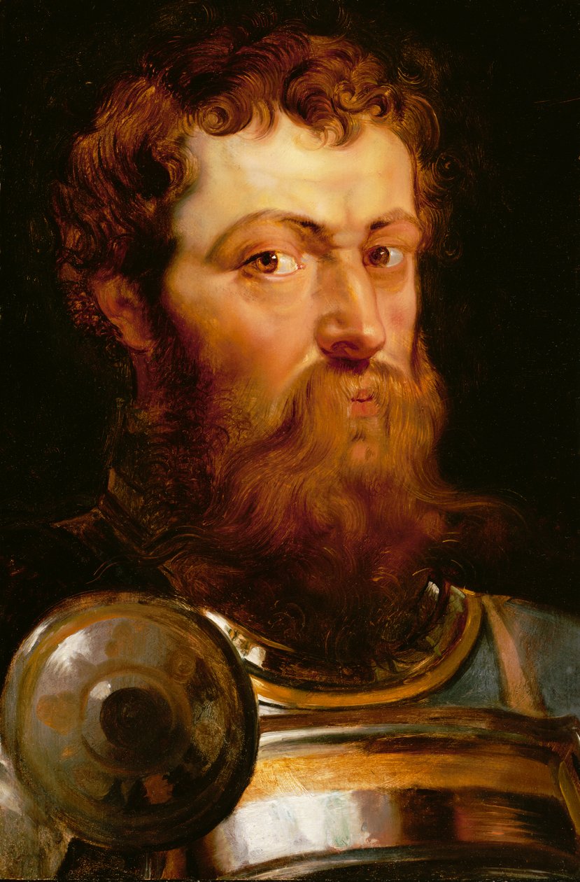 La testa del comandante da Peter Paul studio of Rubens