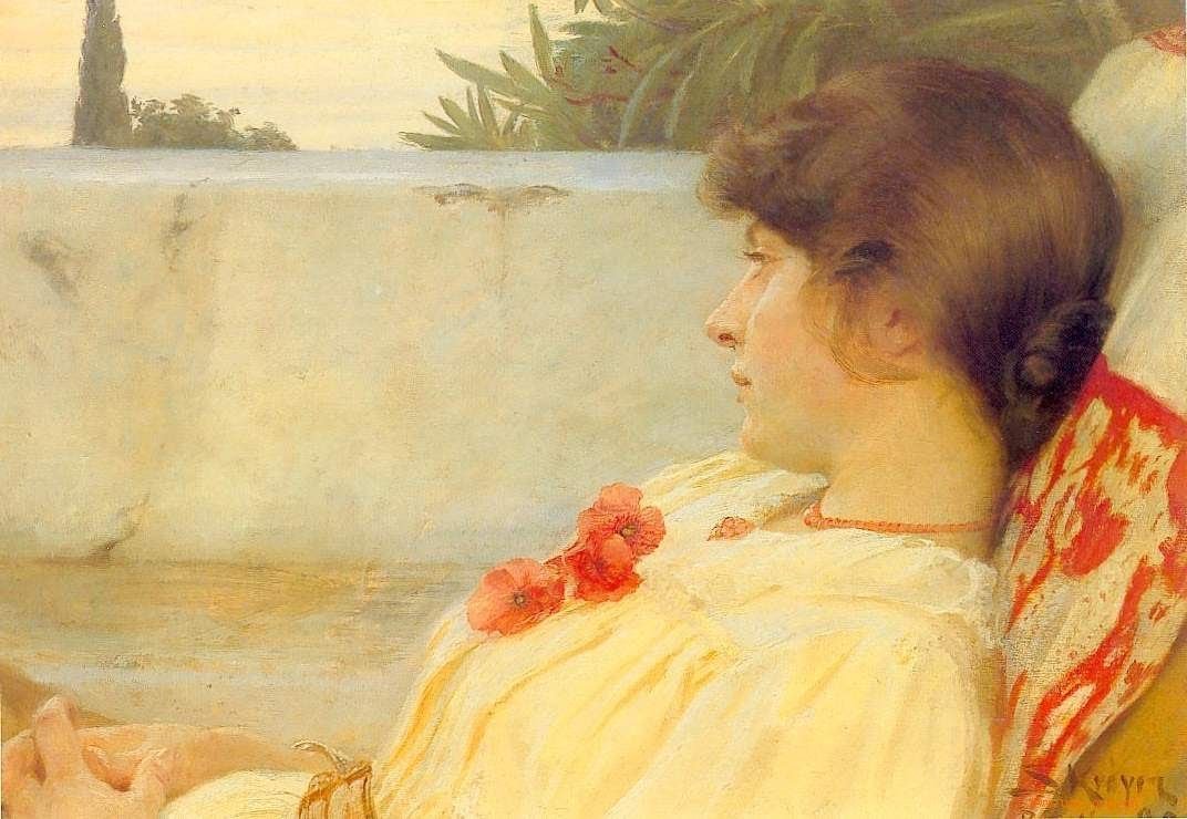 Marie a Ravello da Peder Severin Krøyer
