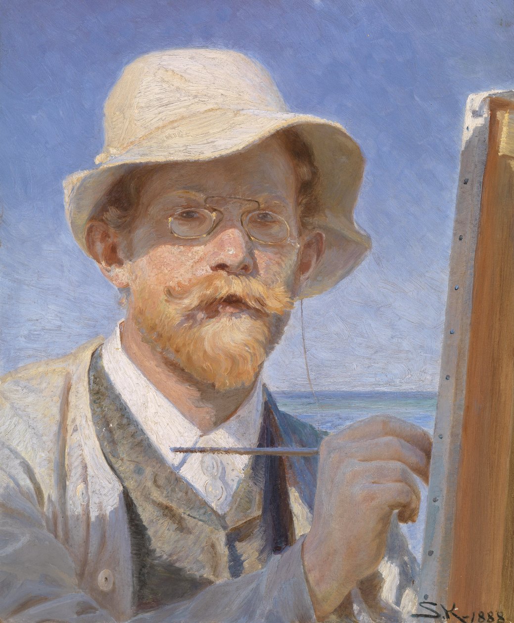 Autoritratto da Peder Severin Krøyer